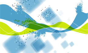 blue abstract squars free Vector